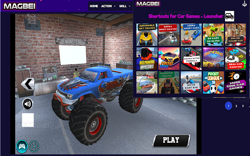 Shortcuts for Car Games: Favorite  Play [Launcher]  from Chrome web store to be run with OffiDocs Chromium online